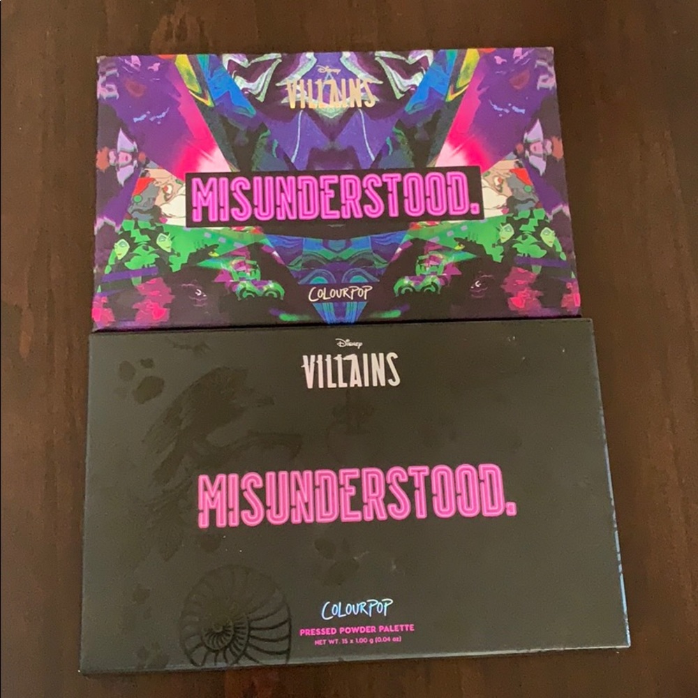 Misunderstood villains eyeshadow palette